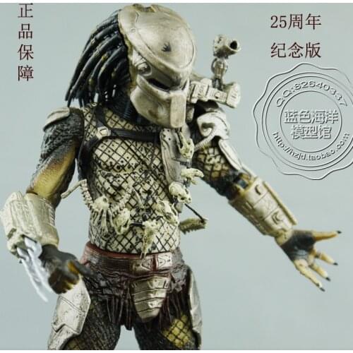 Free Shipping Aliens predator VS 25 anniversary edition NECA Predator Movie Series 2 ClassiPredator 8" Action Figure RARE