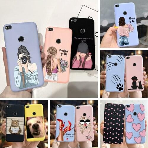 For Honor 8 Lite Case Cover For Huawei P8 P9 Lite 2017 Phone Case Soft Silicone TPU For Coque Huawei P8 Lite 2017 PRA-LX1 Fundas