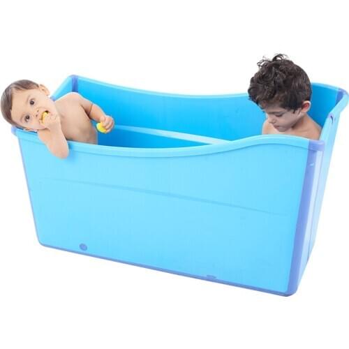 Childrens bath barrel folding insulation heighten increase tub adult bath barrel swimming bath barrel tub WY72908