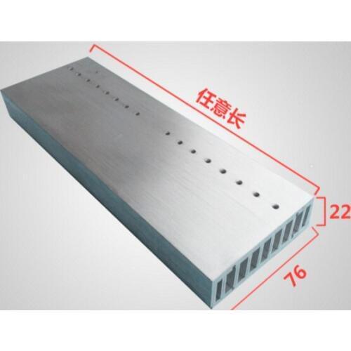 Fast Free Ship 76*22*100mm electric welding machine heat sink high quality aluminum radiator