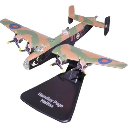 1/144 Handley Page Halifax Airplane Model Fighter for Boys Toys Decorations