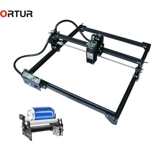 Hot Selling ORTUR 3D Printer Y-axis Rotary Roller Ortur-YRR 2.0 Laser Engraver Part to Engrave on Cans, Eggs, Cylinders