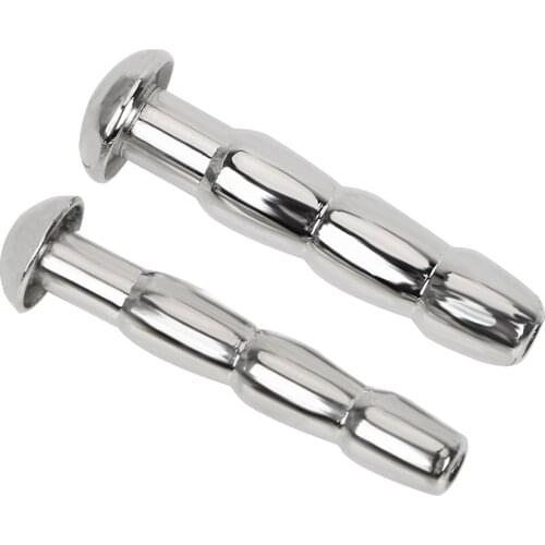 Stainless Steel Penis Plug Dilators Masturbator 8mm 10mm Horse Eye Stimulation Urethral Sound Sex Toys for Men