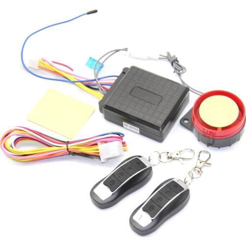Motorcycle Alarm System Horn Motorbike Anti-theft Security Alarm System Remote Control Motorbike Accessories
