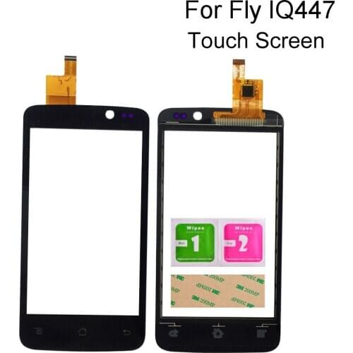 4.0'' Touch Screen Glass Digitizer For Fly IQ447 IQ 447 ERA Life1 Front Glass Panel Lens Touchscreen Sensor Tools