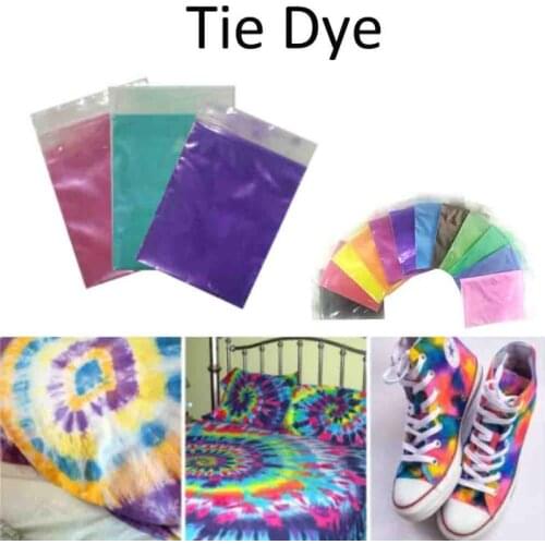 1pcs Tie Dye Permanent Tie Dye Powder DIY Tool For Fabric Textile Craft Arts Clothes Suit Personality Decorating Arts Crafts