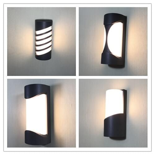 Outdoor Wall Lamp Gate Entrance Balcony Aisle Exterior Wall Terrace Garden Lamp Simple Creative Garden LED Waterproof