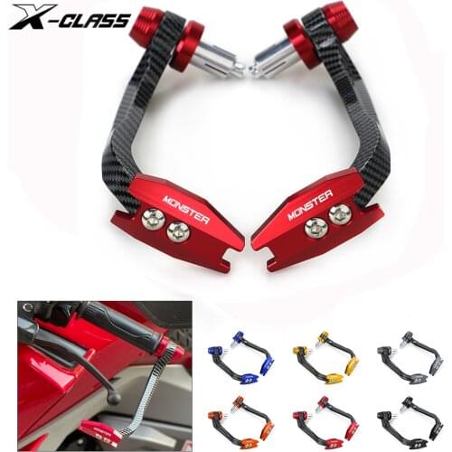 Motorcycle Lever Guards Handlebar Crash Falling Protector CNC Aluminum Accessories For Ducati Monster 1200S 821 696 797 795 950