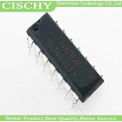1pcs/lot SN74HC27N 74HC27AP 74HC27 DIP-14 In Stock