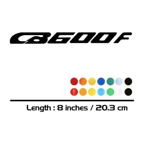 2 X New Sales motorcycle bike Fuel tank Wheels Fairing notebook Luggage helmet MOTO Sticker decals For HONDA CB600F