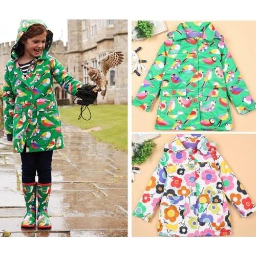 2018 Top Fashion Winter Thickening Wadded Clothing Outerwear Female Child Baby Trench Medium-long Overcoat Cotton-padded