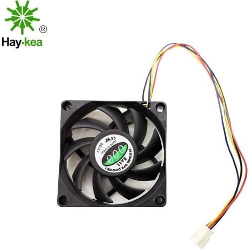 7015 70mm x 70mm x 15mm DC Brushless PWM Cooler Cooling Fan 12V 0.3A 4Wire 4Pin Connector New original