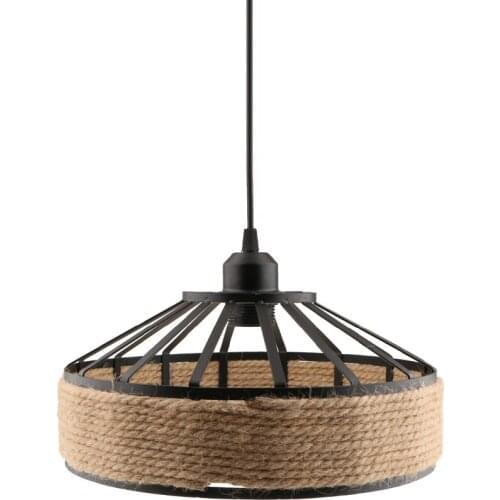 Shade Lamp Shade Hanging Iron Art Upholstery Shape Decoration for Home Hotel