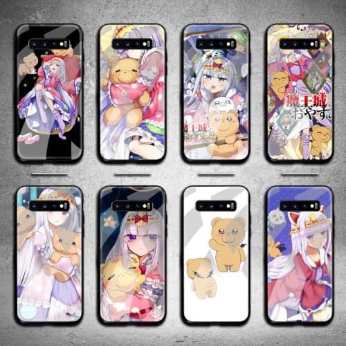 HOTCASHOP Sleepy Princess in the Demon Castle Phone Case Tempered Glass For Samsung S20 Plus S7 S8 S9 S10 Plus Note 8 9 10 Plus