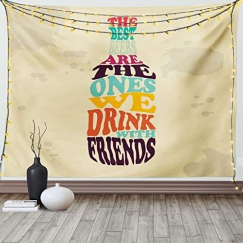 Caricature Style Creatures Prehistoric Wall Hanging Bedspread Bed Cover Wall Decor Decoration Mural Boho Decoration Home Decor