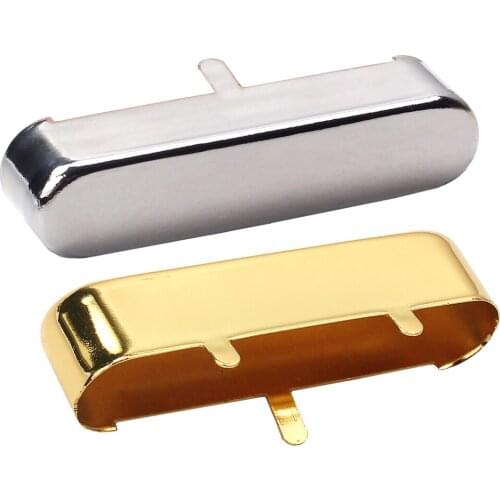 Metal Electric Guitar Single Coil Pickup Covers For Pickup Protection Decor