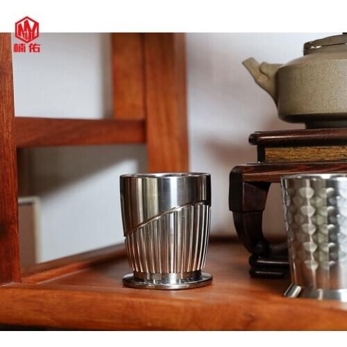 EDC Titanium Alloy Multifunctional Beer Mug Portable Pen Holder