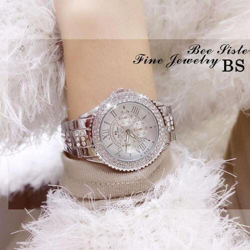2017 New Women Watches Luxury Diamond Famous Brand Elegant Dress Watches Ladies Wristwatches Relogios Femininos saat ZDJ