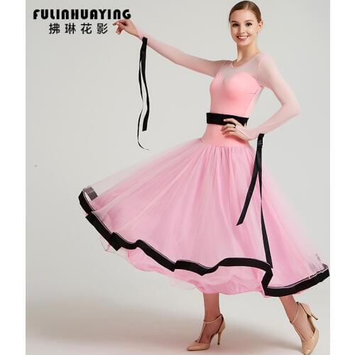 New ballroom dance competition dress dance ballroom waltz dresses standard dance dress women ballroom dress Y0013