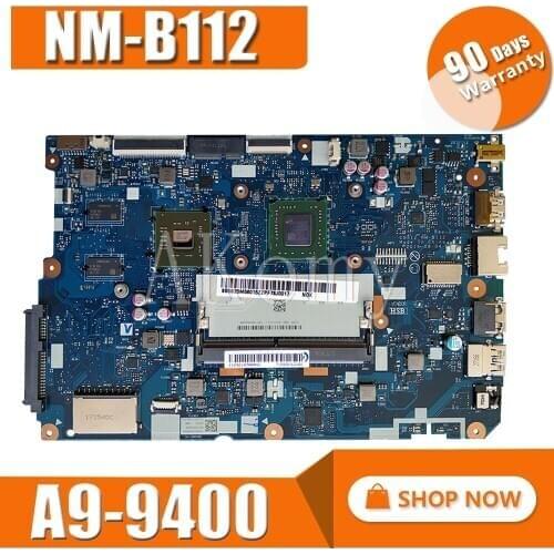 NEW CG512 NM-B112 For Lenovo 110-15 AST laptop motherboard SWG CPU:A9-9400 DDR4 GPU:AMD 2GB FRU 5B20M56009 5B20M56015 TYPE:80TR