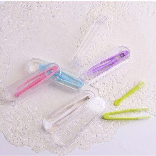 Portable Contact Lens Special Tweezer Stick Set Mini Travel Kit for Inserting EF