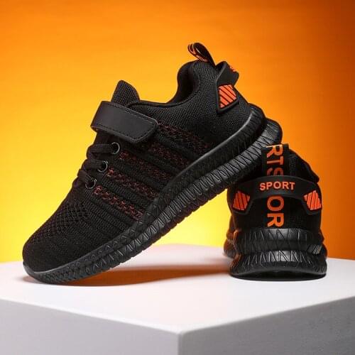 Big Children Casual Shoes Breathable Mesh Boys Running Sneakers Kids Sport Shoes Outdoor Child Walking Tenis Shoes for Girls