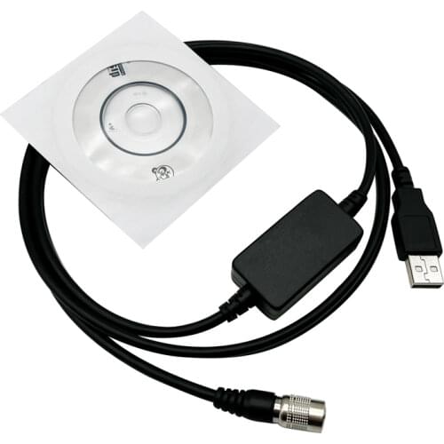 5 pcs Surveying brand New Download Data USB Cable for Nikon Total Stations 6PIN NIKON CABLE NPL 352 / DTM 522 / DTM 322 / DTM552