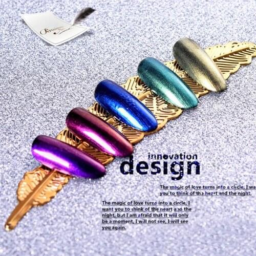 Vintage Metal Leaf Feather Shape Nail Art Photo Prop Fake Tip Display Stand Rack