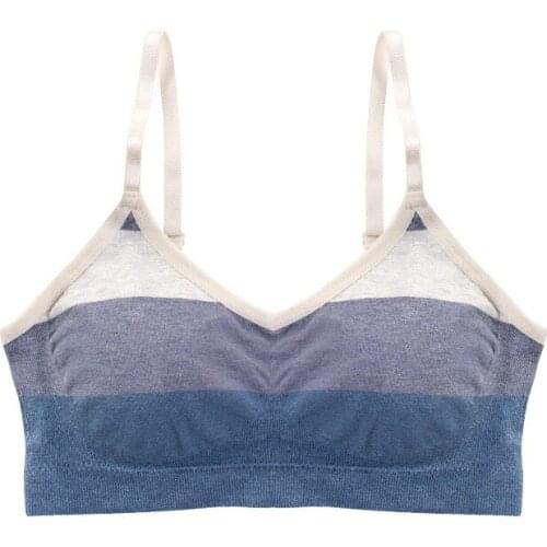 Bra Women Wrapped Chest Beautiful Back Adjustable Sexy Gathered Korean Base Underwear