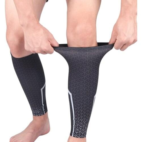 1pc Lower Leg Sleeve Cover Anti-slip Compression Knitted Protector Running Basketball Sports Safety