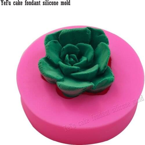 3D Flower silicone molds soap fondant candle molds sugar craft tools silicone moulds for decorating tools F0795