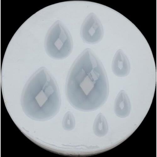 97QE Assorted Cabochon Gemstone Silicone Mold Cake Decor Resin Epoxy Jewelry Making