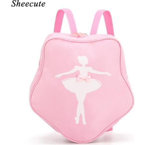 New Fashion Children Dance Bag Backpack Student School Bags for Teenagers Girls Princess Ballet Dance Pink Backpack Female