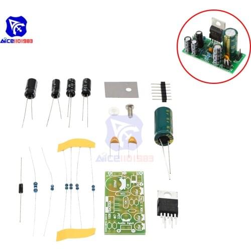 TDA2030A Electronic Audio Power Amplifier Module Mono 18W DC 9-24V DIY Kit Audio Expansion Board