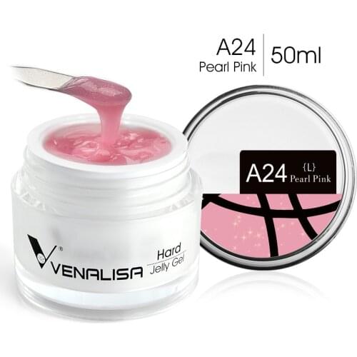 VENALISA 50ml Jelly Builder Gel Clear Nude Pink Camouflage Gel Nail Extend UV LED Poly Nail Gel Nail Art Manicure Acrylic gel