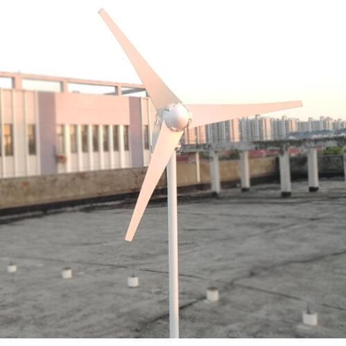Max 850W AC 12V 24V Wind Turbine Generator 800W horizontal wind turbine with 12v 24v PWM or MPPT controller