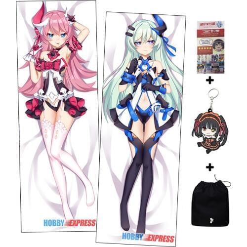 Hobby Express Honkai Impact 3 - Rozaliya and Liliya Dakimakura Japanese Otaku Waifu Hugging Body Pillow Cover 96001