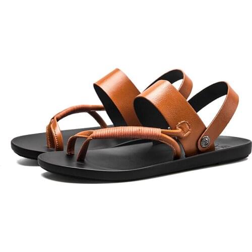 Masculino sandalen cuero sandel sandals for da piscine ete sport cuir sandalia rasteira beach sandles masculina homme herren de