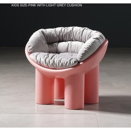 Popular Fashion comfortable colorful nordic modern home design kids baby leisure cushion pad relax lounge dining study Chair 1pc