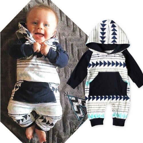 Spring Autumn Baby Rompers Cute Infant Boy Jumpers Kids Baby Outfits Clothes DS19
