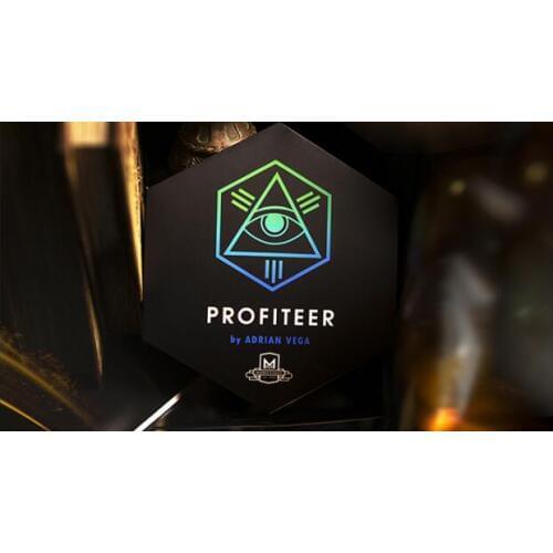 Profiteer by Adrian Vega (Gimmick and Online Instruction) Close up Magic Stage Magic Tricks Illusions Classic Magic Props
