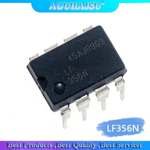 10PCS LF356N DIP8 LF356 DIP 356N DIP-8 LF356P new and original IC