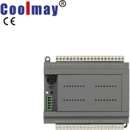 Coolmay CX3G-32MR-2AD-1PT1A4-485/485 Relay output mixed analog 4-20mA&PT100 PLC