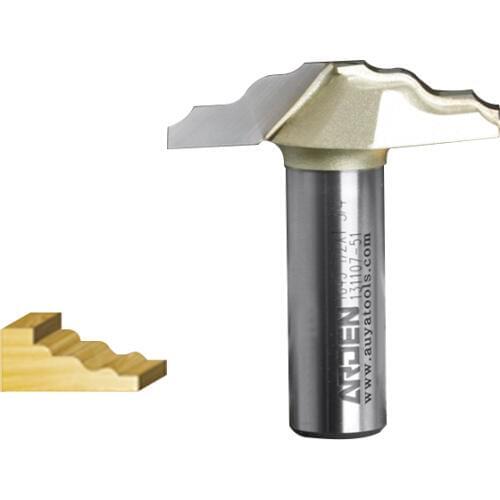Woodworking Classical Plunge Router Bit - 1/2*1-3/4 - 44.45mm " Shank - Arden A1845058