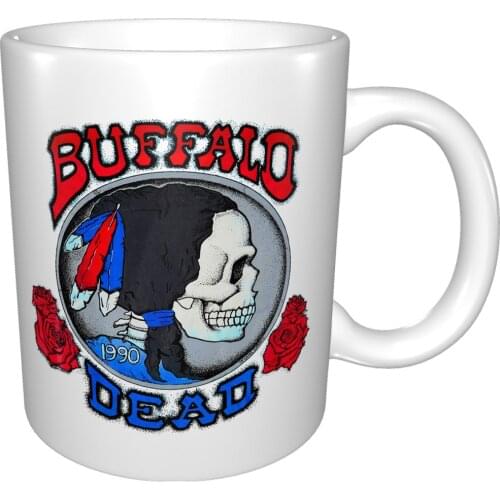 Grateful Dead 1990 Buffalo White 234Xl Bc070 Mug Coffee Cup Coffee Mug Cat Mug Glass For Beer