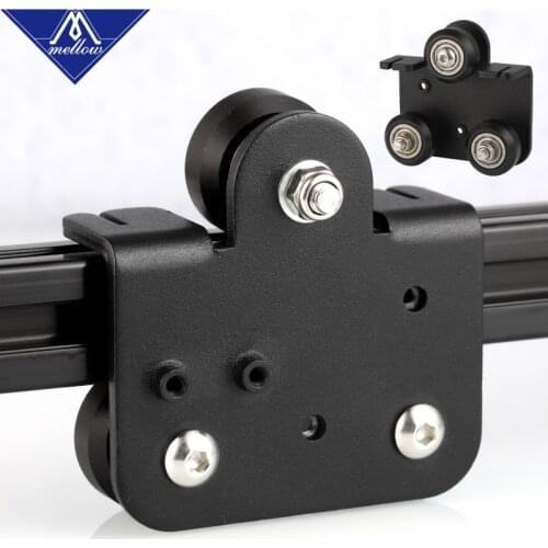 Mellow Openbuilds CR10 Extruder Back Support Plate Kit With 625zz Idler Pulley For Creality CR-10 10s Ender 3 S4 S5 3D Printers