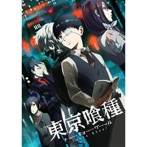 Lot style Choose Tokyo Ghoul Anime Art print Silk poster Home Wall Decor
