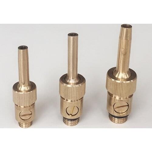 M12 M14 Male Threaded Adjustable Outdoor Pond Jet Straight Fountain Nozzles