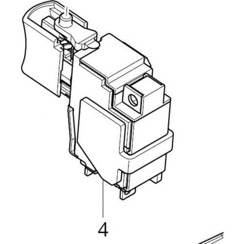 MAKITA 650701-6 Switch For BTW103 BTW073 BTD103 BTD063 BTD043