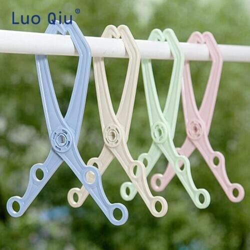 Multi-port Support Circle Clothes Hanger Clothes Drying Rack Multifunction Plastic Scarf Clothes Hangers 10pcs/lot